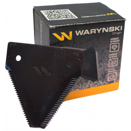 NÓŻ LISTWY NOŻOWEJ BIZON 20 SZT WARYŃSKI 80x76x2,5 ZĄBKOWANIE NA WIERZCHU
